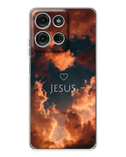 Чехол для Motorola Moto G75 с картинкой «Сияние Имени Jesus» Чехол для Motorola Moto G75 с картинкой «Сияние Имени Jesus»