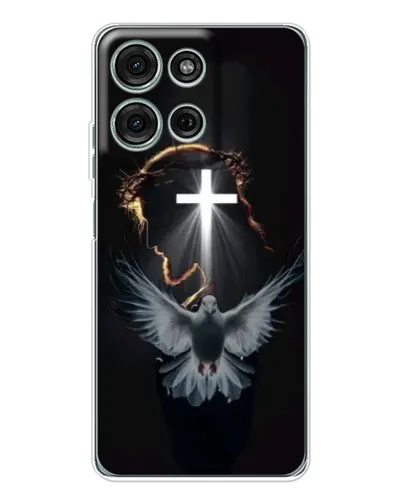 Чехол для Motorola Moto G75 с картинкой «Голубь и Свет» Чехол для Motorola Moto G75 с картинкой «Голубь и Свет»