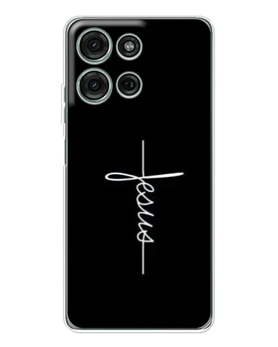 Чехол для Motorola Moto G75 с картинкой «Тонкая линия веры» Чехол для Motorola Moto G75 с картинкой «Тонкая линия веры»