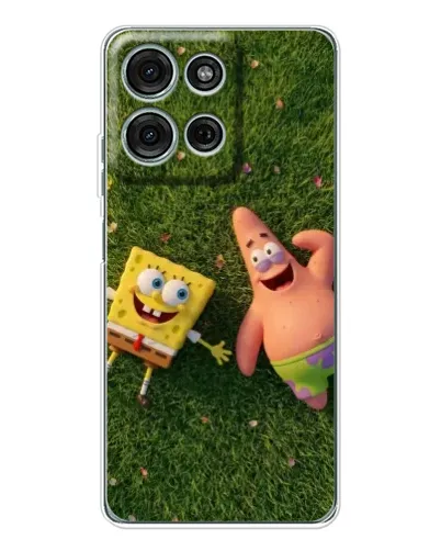 Чехол для Motorola Moto G75 с картинкой «Друзья на лужайке» Чехол для Motorola Moto G75 с картинкой «Друзья на лужайке»