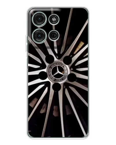 Чехол для Motorola Moto G75 с картинкой «Диск Mercedes» Чехол для Motorola Moto G75 с картинкой «Диск Mercedes»