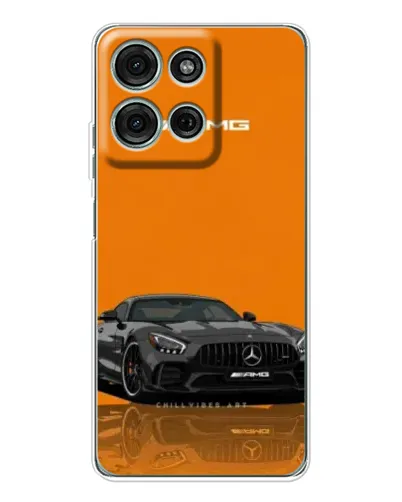 Чехол для Motorola Moto G75 с картинкой «Оранжевый Mercedes AMG» Чехол для Motorola Moto G75 с картинкой «Оранжевый Mercedes AMG»