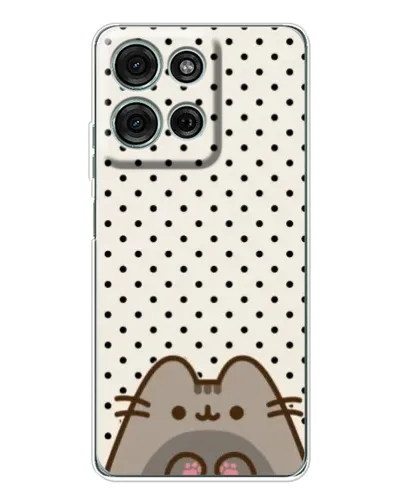 Чехол для Motorola Moto G75 с картинкой «Пушин в горошек» Чехол для Motorola Moto G75 с картинкой «Пушин в горошек»