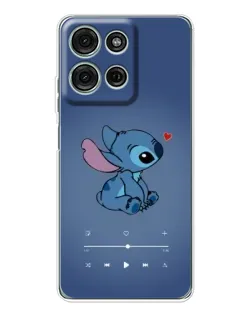 Чехол для Motorola Moto G75 с картинкой «Музыкальный Stitch» Чехол для Motorola Moto G75 с картинкой «Музыкальный Stitch»