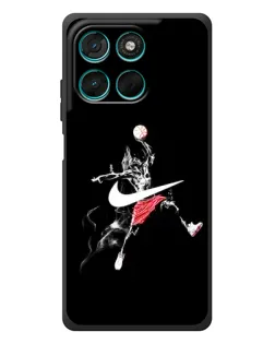 Чехол для Motorola Moto G77 с картинкой «Jordan Jumpman»