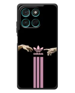Чехол для Motorola Moto G77 с картинкой «Adidas Hands»