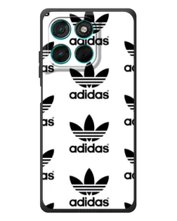 Чехол для Motorola Moto G77 с картинкой «Adidas Pattern»