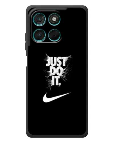 Чехол для Motorola Moto G77 с картинкой «Текстовый принт Nike» Чехол для Motorola Moto G77 с картинкой «Текстовый принт Nike»