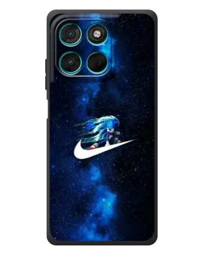 Чехол для Motorola Moto G77 с картинкой «Звездный путь Nike» Чехол для Motorola Moto G77 с картинкой «Звездный путь Nike»