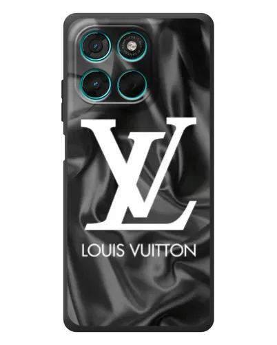 Чехол для Motorola Moto G77 с картинкой «Шелковый Louis Vuitton»