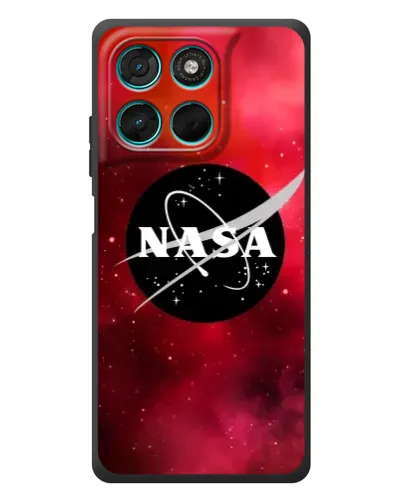 Чехол для Motorola Moto G77 с картинкой «NASA — красная туманность»