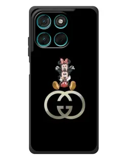 Чехол для Motorola Moto G77 с картинкой «Минни Маус на лого» Чехол для Motorola Moto G77 с картинкой «Минни Маус на лого»
