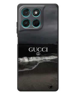 Чехол для Motorola Moto G77 с картинкой «Gucci — морской прибой» Чехол для Motorola Moto G77 с картинкой «Gucci — морской прибой»