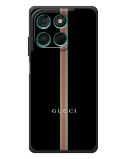 Чехол для Motorola Moto G77 с картинкой «Gucci — строгая линия» Чехол для Motorola Moto G77 с картинкой «Gucci — строгая линия»