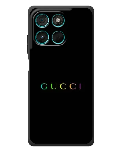 Чехол для Motorola Moto G77 с картинкой «Gucci — неоновый минимализм» Чехол для Motorola Moto G77 с картинкой «Gucci — неоновый минимализм»