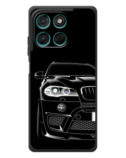 Чехол для Motorola Moto G77 с картинкой «Темный силуэт BMW» Чехол для Motorola Moto G77 с картинкой «Темный силуэт BMW»