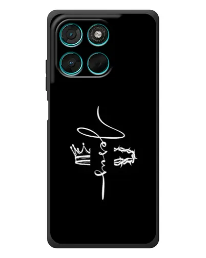 Чехол для Motorola Moto G77 с картинкой «Король Славы Jesus»
