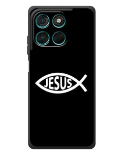 Чехол для Motorola Moto G77 с картинкой «Классический Jesus»