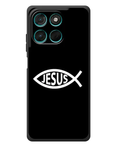 Чехол для Motorola Moto G77 с картинкой «Классический Jesus»