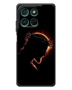 Чехол для Motorola Moto G77 с картинкой «Терновый венец»