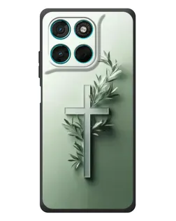 Чехол для Motorola Moto G77 с картинкой «Оливковая ветвь»