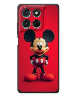 Чехол для Motorola Moto G77 с картинкой «Mickey в полный рост»