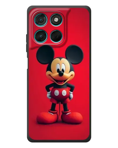 Чехол для Motorola Moto G77 с картинкой «Mickey в полный рост»