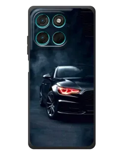Чехол для Motorola Moto G77 с картинкой «Audi — хищный взгляд»