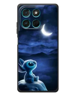 Чехол для Motorola Moto G77 с картинкой «Лунная ночь Стича» Чехол для Motorola Moto G77 с картинкой «Лунная ночь Стича»