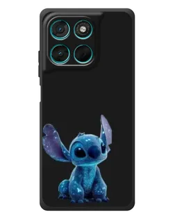 Чехол для Motorola Moto G77 с картинкой «Стич на черном» Чехол для Motorola Moto G77 с картинкой «Стич на черном»