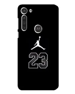 Чехол для Motorola MOTO G8 с картинкой «Jordan Flight 23»