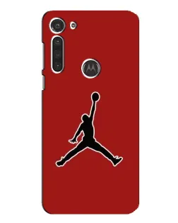 Чехол для Motorola MOTO G8 с картинкой «Jordan Red Back»