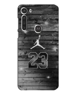 Чехол для Motorola MOTO G8 с картинкой «Jordan Carbon 23»
