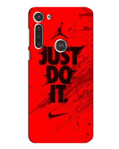 Чехол для Motorola MOTO G8 с картинкой «Nike Just Do It» Чехол для Motorola MOTO G8 с картинкой «Nike Just Do It»