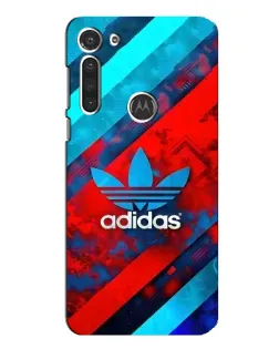 Чехол для Motorola MOTO G8 с картинкой «Абстракция Adidas»