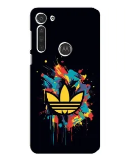 Чехол для Motorola MOTO G8 с картинкой «Adidas Splash»
