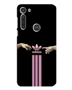 Чехол для Motorola MOTO G8 с картинкой «Adidas Hands»