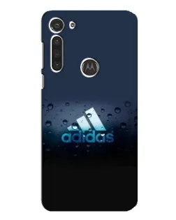 Чехол для Motorola MOTO G8 с картинкой «Adidas Water Drops»
