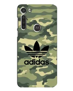 Чехол для Motorola MOTO G8 с картинкой «Милитари стиль Adidas»