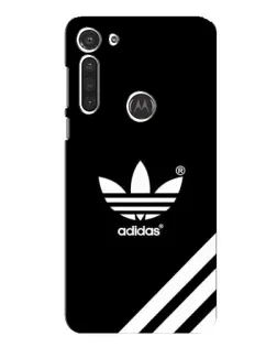 Чехол для Motorola MOTO G8 с картинкой «Adidas с диагональными полосами»