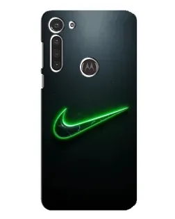 Чехол для Motorola MOTO G8 с картинкой «Неоновый контур Nike» Чехол для Motorola MOTO G8 с картинкой «Неоновый контур Nike»