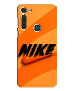 Чехол для Motorola MOTO G8 с картинкой «Оранжевый драйв Nike» Чехол для Motorola MOTO G8 с картинкой «Оранжевый драйв Nike»