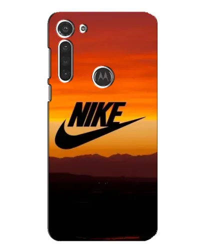 Чехол для Motorola MOTO G8 с картинкой «Nike — вечерний горизонт»