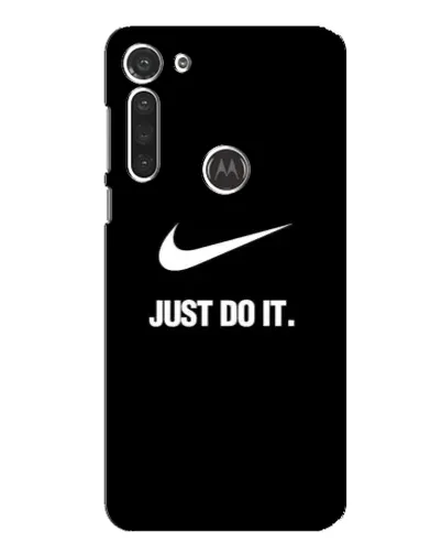 Чехол для Motorola MOTO G8 с картинкой «Классический принт Nike»