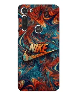 Чехол для Motorola MOTO G8 с картинкой «Nike в абстракции» Чехол для Motorola MOTO G8 с картинкой «Nike в абстракции»