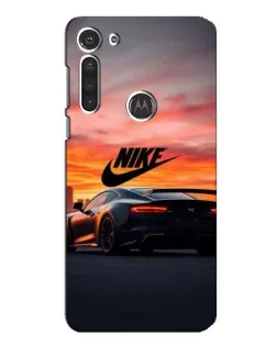 Чехол для Motorola MOTO G8 с картинкой «Nike и суперкар» Чехол для Motorola MOTO G8 с картинкой «Nike и суперкар»