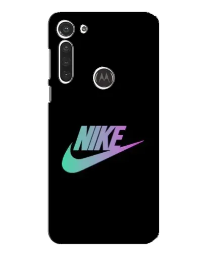Чехол для Motorola MOTO G8 с картинкой «Nike — городская ночь»