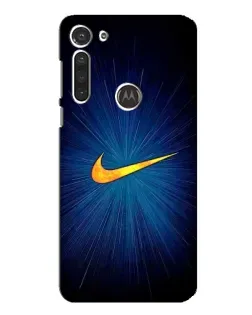 Чехол для Motorola MOTO G8 с картинкой «Синий пульс Nike» Чехол для Motorola MOTO G8 с картинкой «Синий пульс Nike»