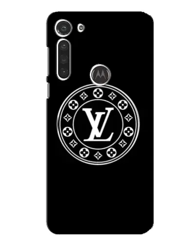 Чехол для Motorola MOTO G8 с картинкой «LV — печать стиля»