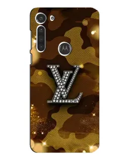 Чехол для Motorola MOTO G8 с картинкой «Камуфляжный Louis Vuitton»